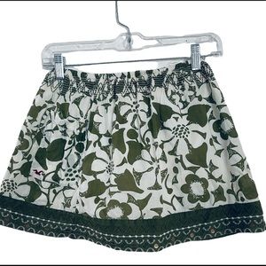 HOLLISTER skirt floral size XS